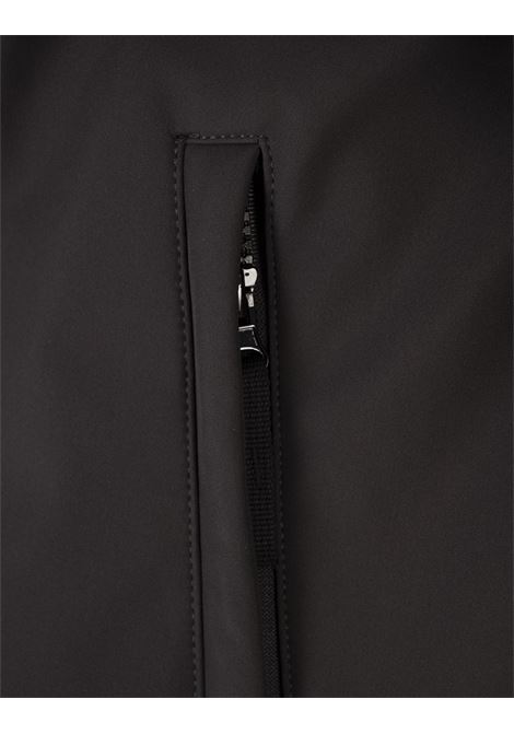 Giacca Con Cappuccio Antracite In LIGHT SOFT SHELL-R_e.dye® TECHNOLOGY, RECYCLED POLYESTER STONE ISLAND | K1S154100090-S0A22V0065